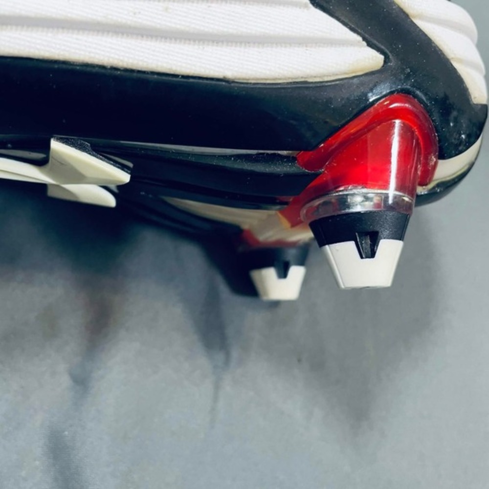 Under Armour FootSleeve Football Cleats Mens 9.5 Black Silver 1099077-011 - Picture 12 of 12